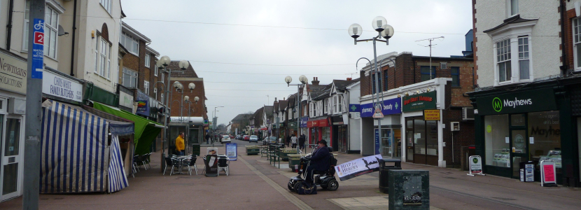 high street